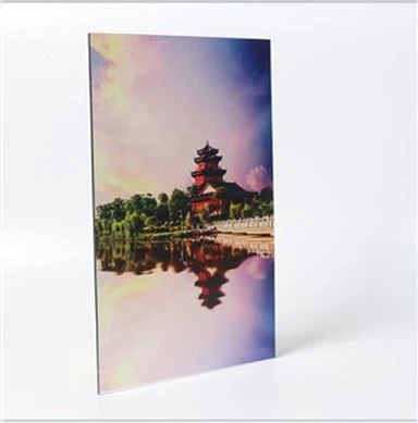 Color blanco con panel compuesto de aluminio publicitario